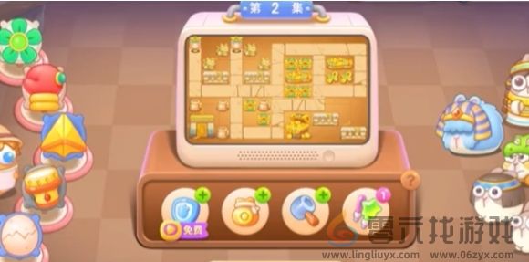 《保卫萝卜4》法老归来第2关通关攻略(图2)