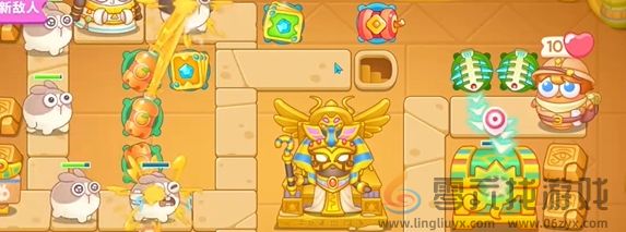 《保卫萝卜4》法老归来第30关通关攻略(图6) 《保卫萝卜4》法老归来第30关通关攻略(图6)