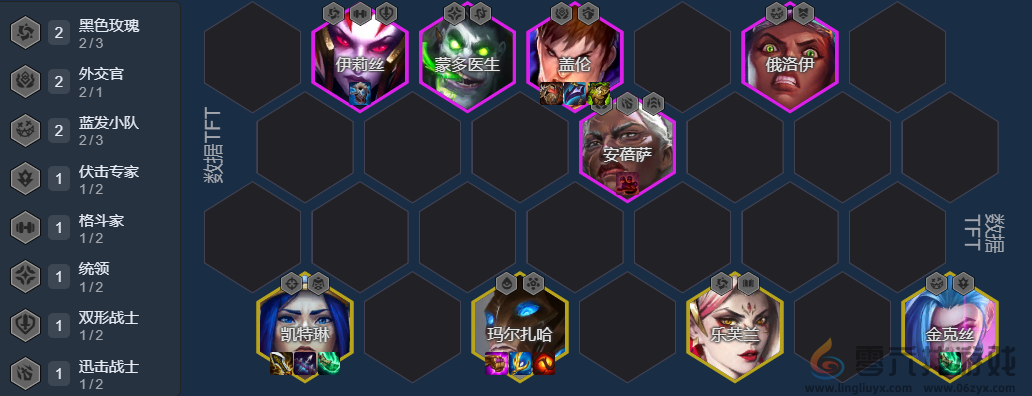 金铲铲之战13.6b版本阵容推荐(图10) 金铲铲之战13.6b版本阵容推荐(图10)