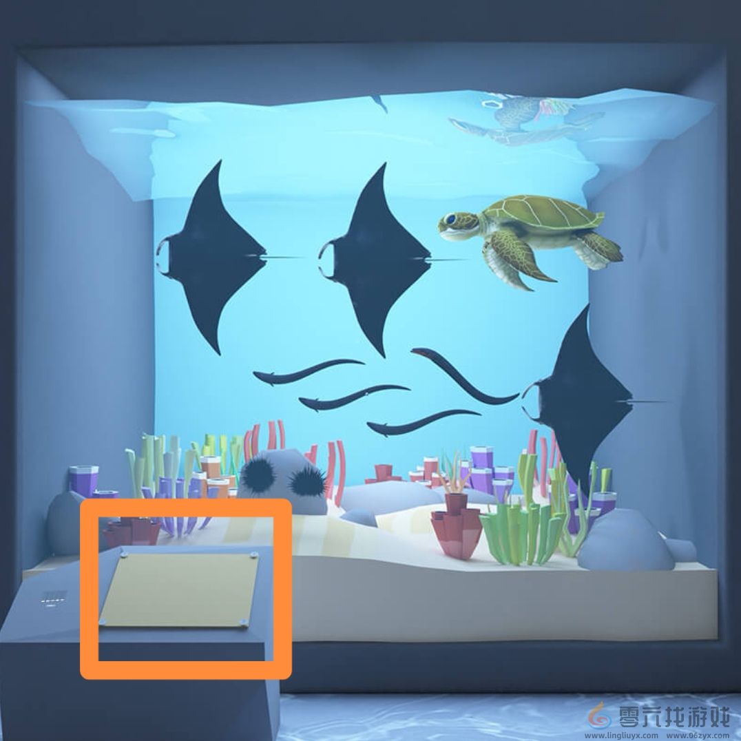 Escape Room圣诞节水族馆通关攻略图文详情(图13)